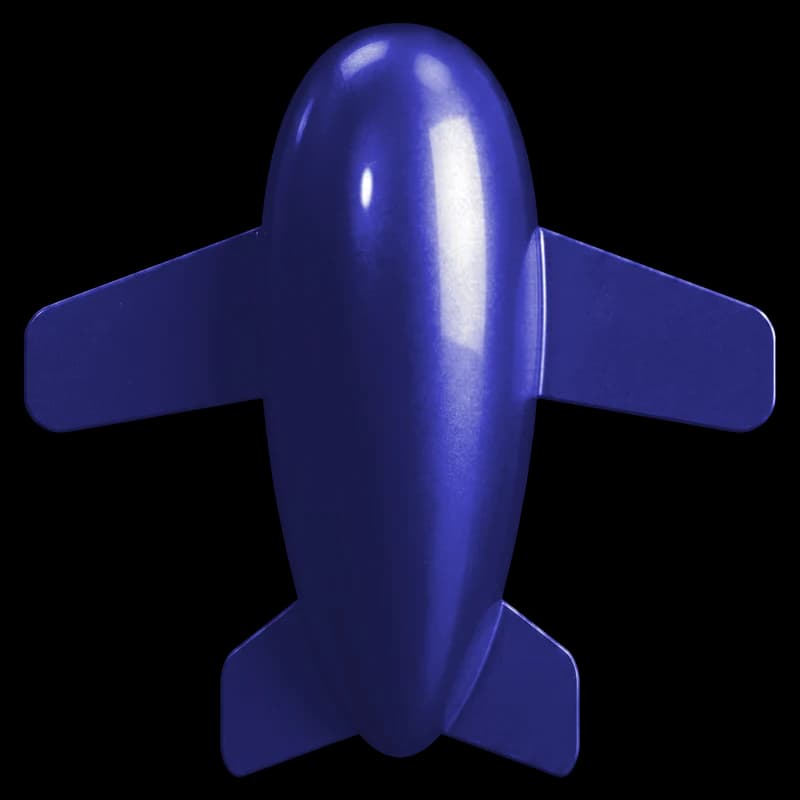 RAL 5002 Ultramarinblau Flugzeug-Render