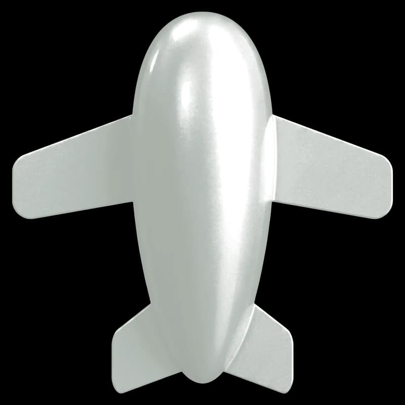 RAL 7035 Lichtgrau Flugzeug-Render