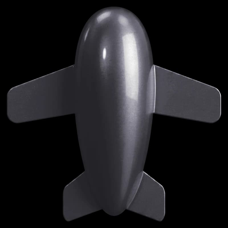 Starlight Tuxedo / Midnight Obsidian Metallic Flugzeug-Render