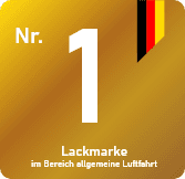 Nr. 1 Lackmarke im Bereich allgemeine Luftfahrt