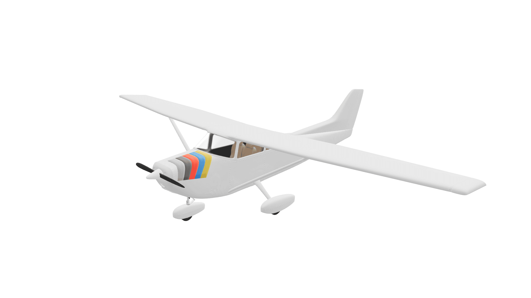 SKUNKWORK Lackaufbau am Flugzeug